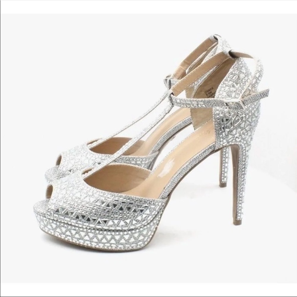 Thalia Sodi T-Strap Platform Heels